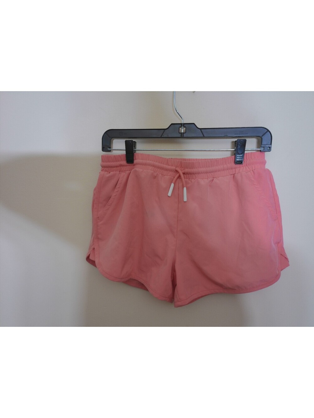Eddie Bauer Girl's Shorts Large 14 -16 Pink Elastic Waist Drawstring Casual